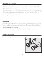 Предварительный просмотр 3 страницы AquaSource FW0B4402BNC Manual