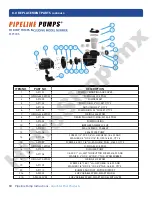 Preview for 30 page of AquaStar Pipeline Pumps PLP150B Instruction Manual