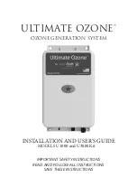 Предварительный просмотр 1 страницы AquaStar Ultimate Ozone U3000 Kit Installation And User Manual