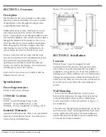 Предварительный просмотр 3 страницы AquaStar Ultimate Ozone U3000 Kit Installation And User Manual