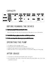 Предварительный просмотр 9 страницы AQUASYSTEM AMH1-15SUS Instruction Manual