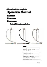 AQUASYSTEM APDX1-25 Operation Manual предпросмотр