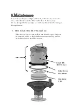 Предварительный просмотр 17 страницы AQUASYSTEM EVC-550 Operation Manual