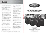 Aquatec Equipment Aquapro AP550 Instruction Manual предпросмотр