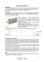 Preview for 21 page of Aquatec-Watermaker DD 500 User Manual