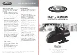 Предварительный просмотр 1 страницы Aquatec AquaPro AP6000HM Instruction Manual