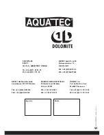 Preview for 16 page of Aquatec FLEXIBIL 10019-10 Operating Instructions Manual