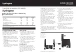 Preview for 2 page of Aquatec HYDROPRO HP550 Quick Start Manual