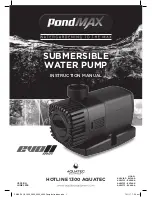 Aquatec PONDMAX EV1900 Instruction Manual preview