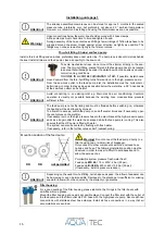 Preview for 16 page of Aquatec Watermaker AC 110 Technical Manual