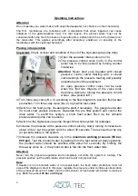 Preview for 6 page of Aquatec Watermaker AC 240 User Manual