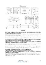 Предварительный просмотр 39 страницы Aquatec Watermaker AC 240 User Manual