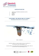 AQUATECH AquaBreak AB5 Instructions For preview