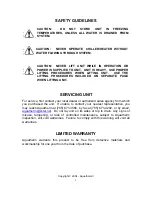 Preview for 11 page of aquatherm AT-5000 Installation, Use & Care Manual