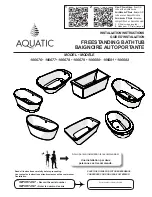 Предварительный просмотр 1 страницы Aquatic 106676 Installation Instructions Manual