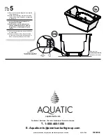 Предварительный просмотр 16 страницы Aquatic 106676 Installation Instructions Manual