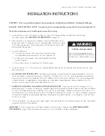 Preview for 13 page of Aquatic ACRYLX Owner'S Manual & Installation Manual