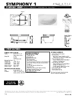 Aquatic AI6036SY Specification Sheet preview