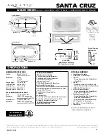 Aquatic AI6636ISL Specification Sheet preview