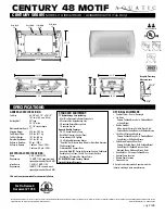 Aquatic AI6642RC48 Specification Sheet preview