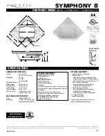 Aquatic AISM6060SY Specification Sheet preview