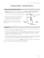 Preview for 12 page of Aquatic Carrington 6638CF Owner'S Manual & Installation Manual