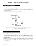 Preview for 9 page of Aquatic INFINITY 1 Owner'S Manual & Installation Manual