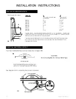 Preview for 10 page of Aquatic INFINITY 1 Owner'S Manual & Installation Manual