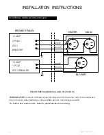 Preview for 12 page of Aquatic INFINITY 1 Owner'S Manual & Installation Manual