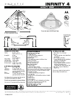 Aquatic INFINITY 4 Specification Sheet preview