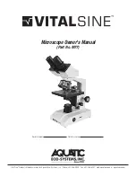 Aquatic VitalSine M77 Owner'S Manual preview