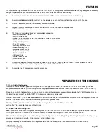 Preview for 6 page of Aquatica Digital 20060 Operating Manual