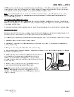 Preview for 9 page of Aquatica Digital 20060 Operating Manual