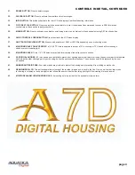 Preview for 5 page of Aquatica Digital 20065 Operating Manual