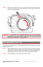 Предварительный просмотр 15 страницы Aquatica Digital 20091 Instruction Manual