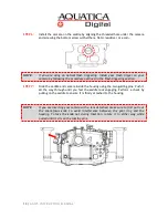 Preview for 13 page of Aquatica Digital 35000 Instruction Manual