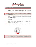 Preview for 16 page of Aquatica Digital 35000 Instruction Manual