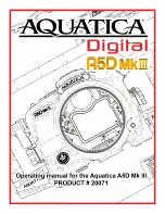 Aquatica Digital A5D mkIII Operating Manual preview