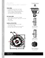 Preview for 2 page of Aquatica Digital AQ-FB-INST Installation Manual