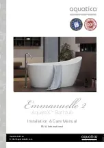 Aquatica Digital AquateX Emmanuelle 2 Installation & Care Manual preview