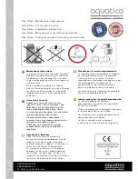 Preview for 8 page of Aquatica Digital AquateX True Ofuro Installation & Care Manual