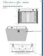 Preview for 8 page of Aquatica Digital Downtown Spa Preinstallation Manual