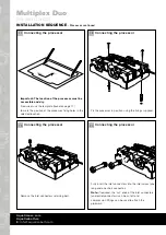 Preview for 12 page of Aquatica Digital Multiplex Duo Installation & Care Manual