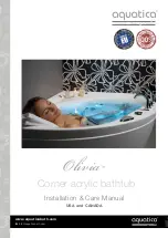 Aquatica Digital Olivia Installation & Care Manual preview