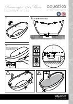 Preview for 3 page of Aquatica Digital PureScape 171 Mini Installation & Care Manual