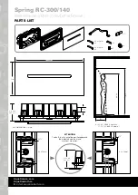 Preview for 2 page of Aquatica Digital Spring RC-300/140 Installation & Care Manual