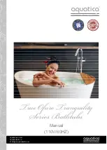 Aquatica Digital True Ofuro Tranquility Series Manual preview