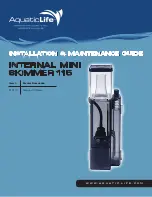 AquaticLife 510114 Installation & Maintenance Manual preview