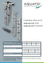 AQUATO KOM Installation Manual предпросмотр