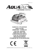 AquaVac fully automatic pool cleaner User Manual preview